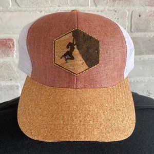 Rock Climber Unisex Cork Snap Back Vegan Hat